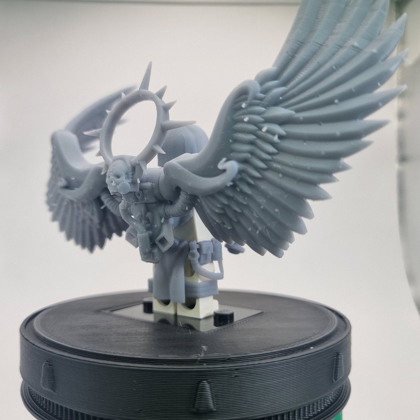 Buidling toy winged angel of battle space female!