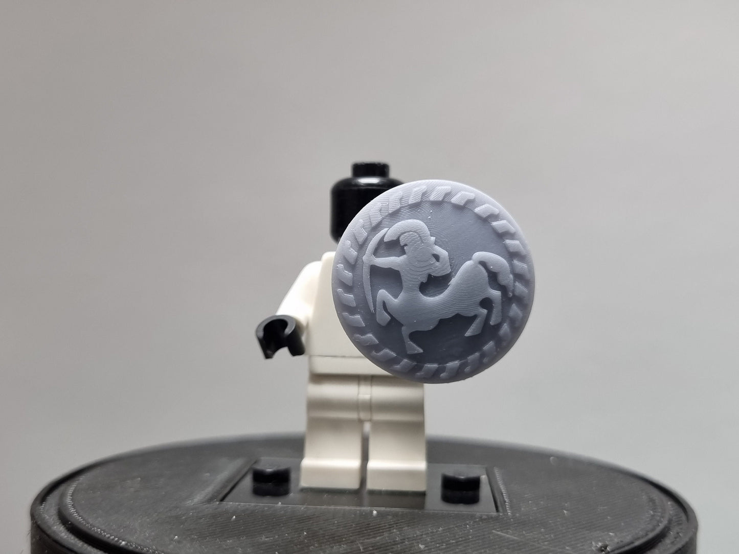 Building toy roman style shields!