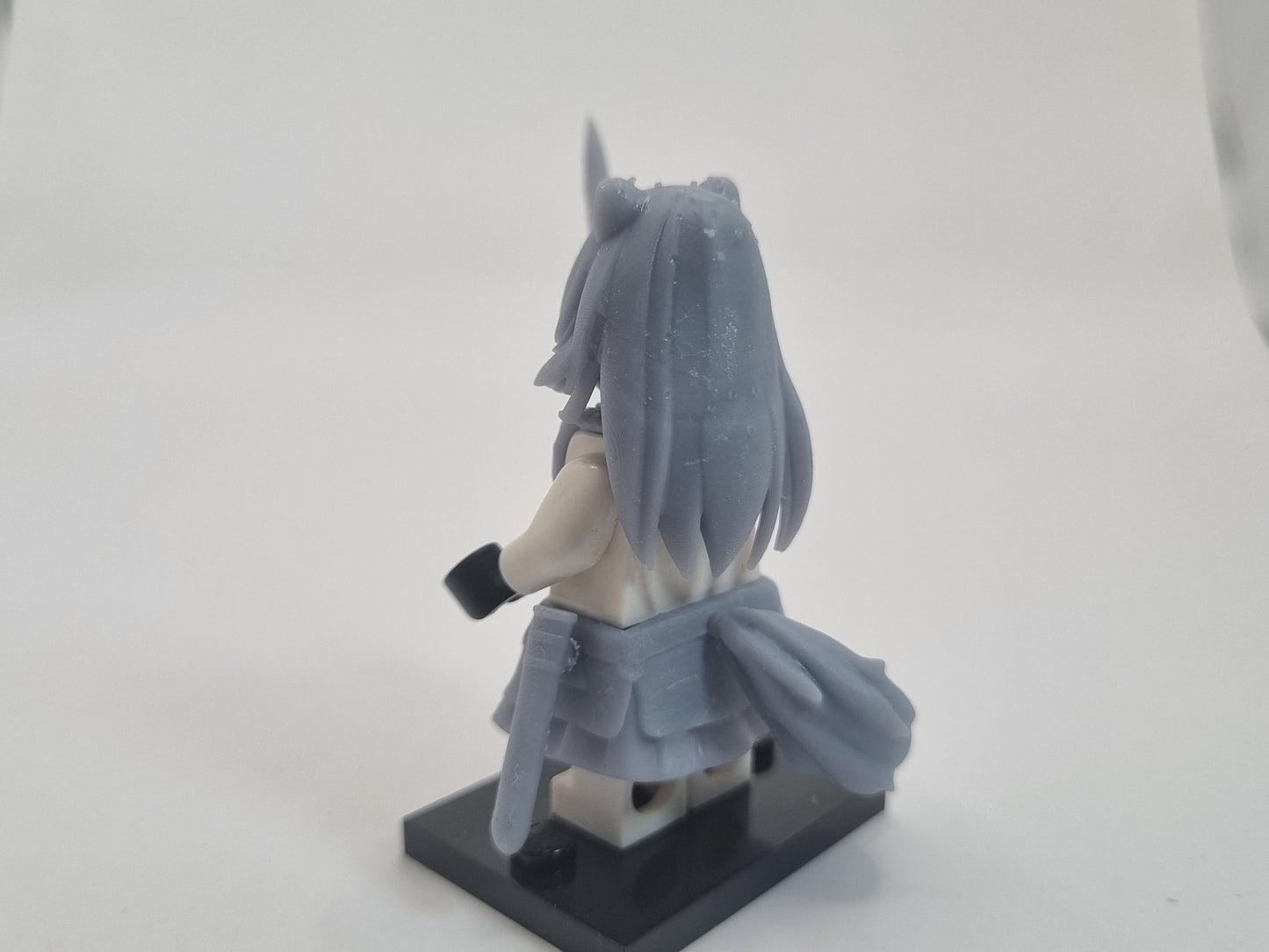Building toy girl with cat ears!