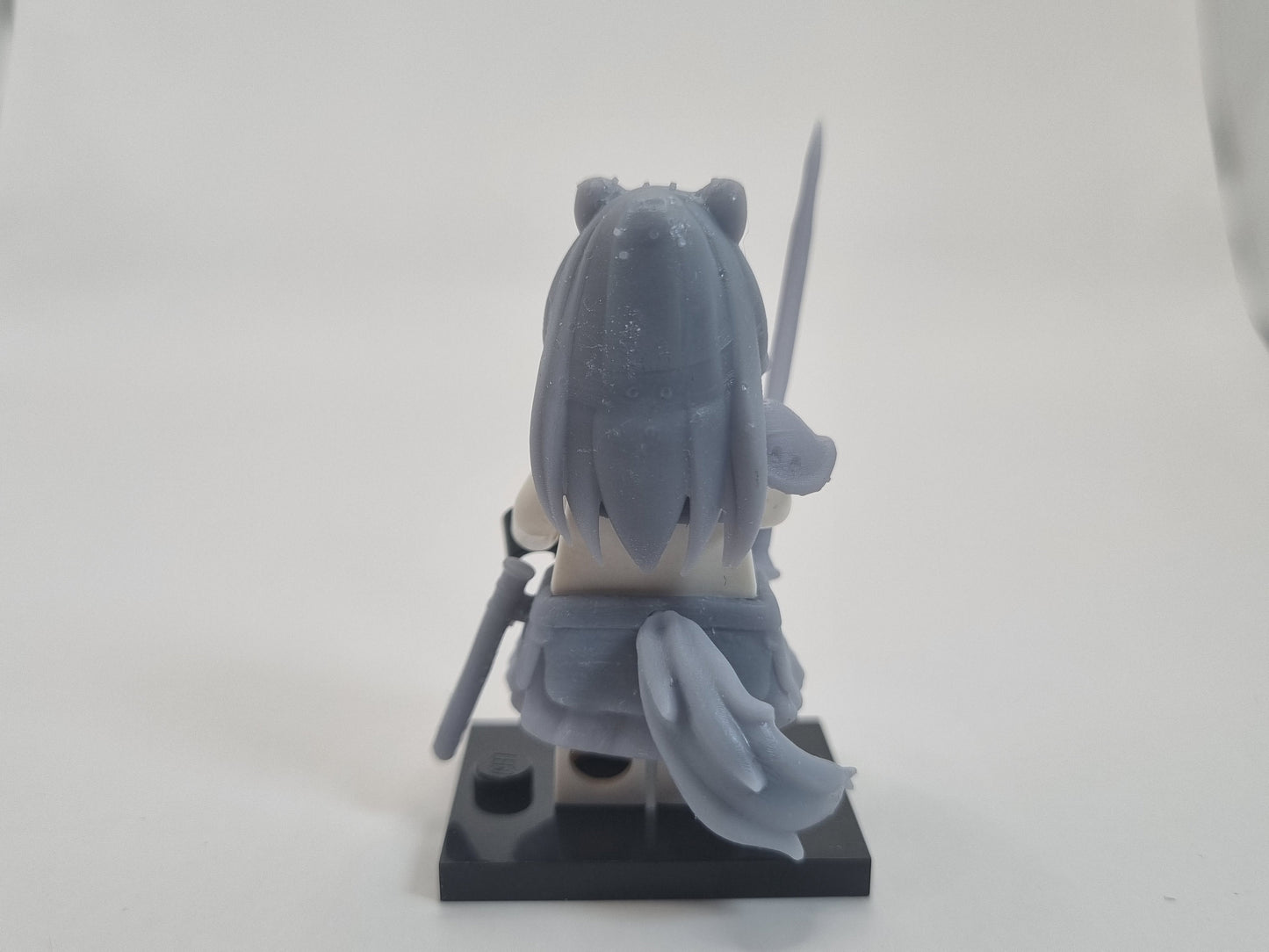Building toy girl with cat ears!