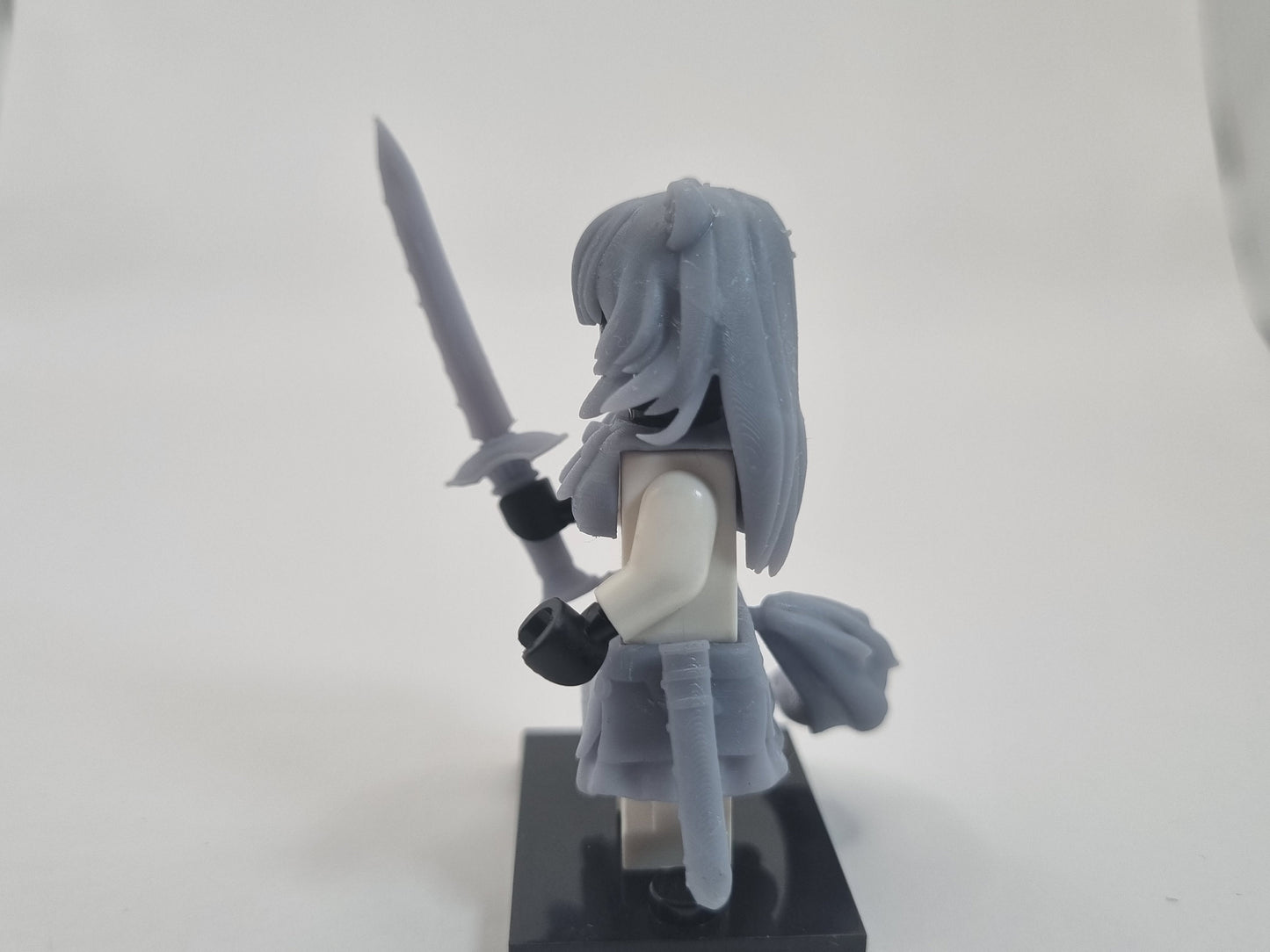 Building toy girl with cat ears!