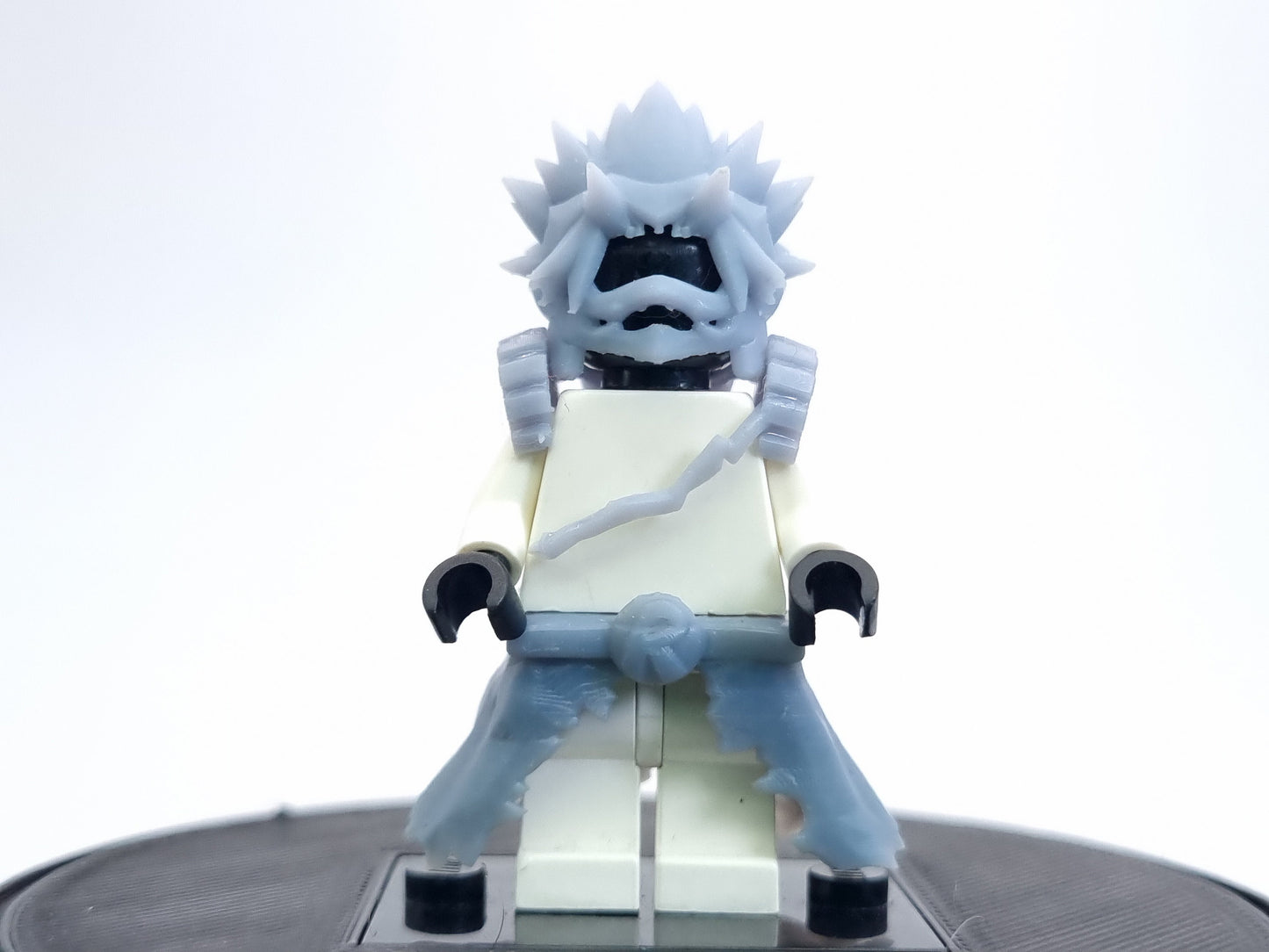 Building toy rock like super hero!