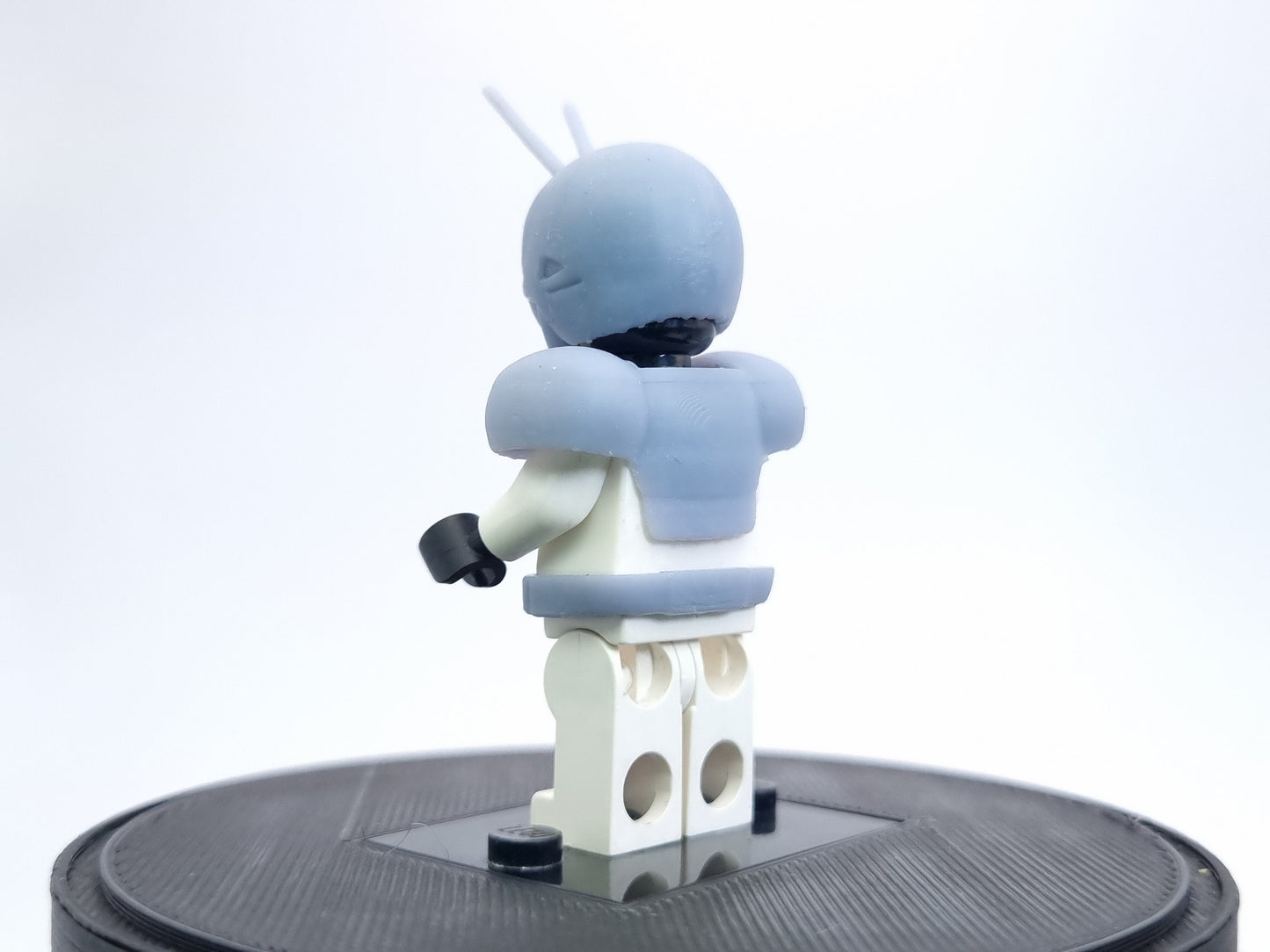 Building toy motorcycle rider bug!