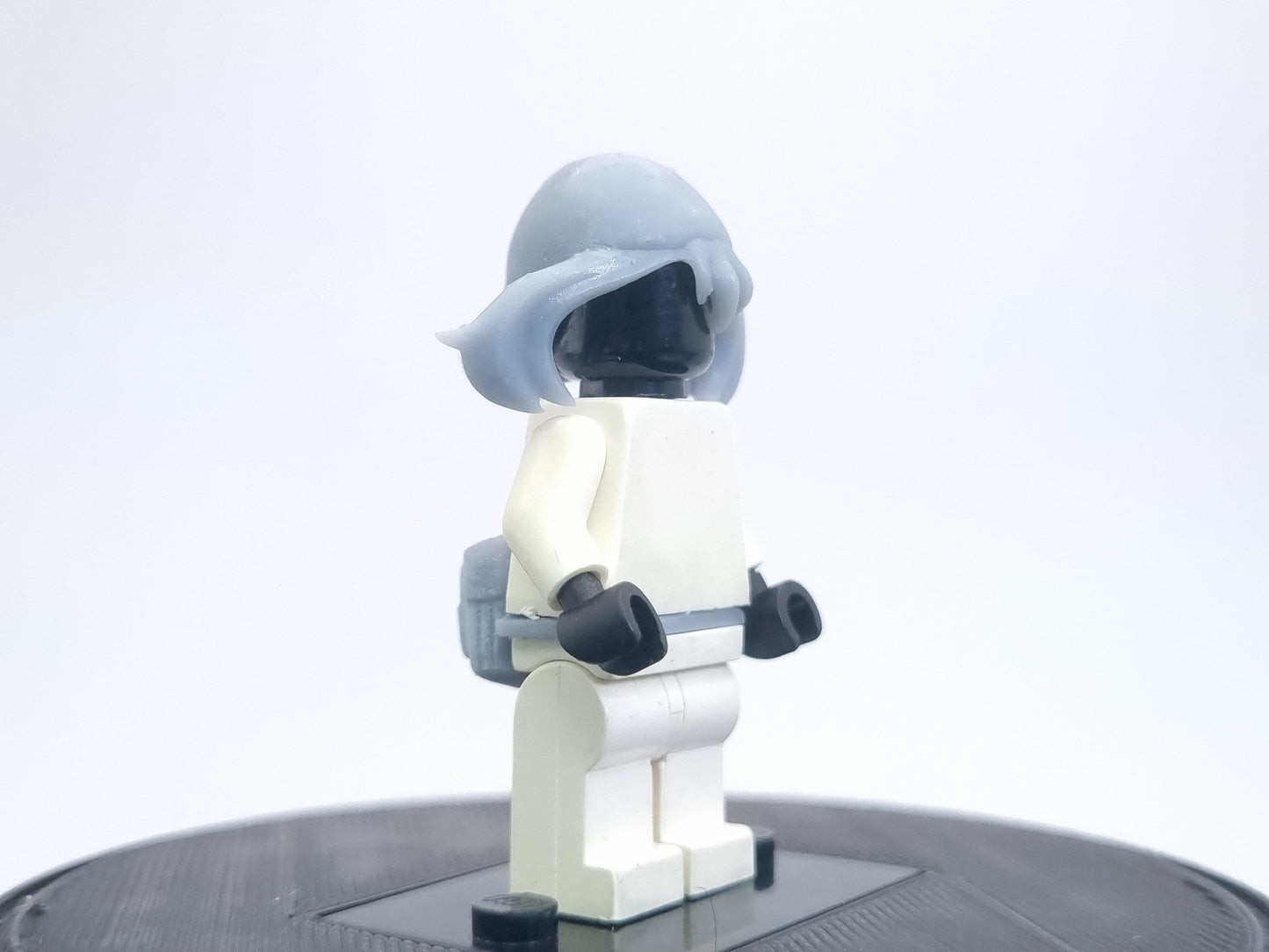 Building toy trainer with pony tails hair and pouches!