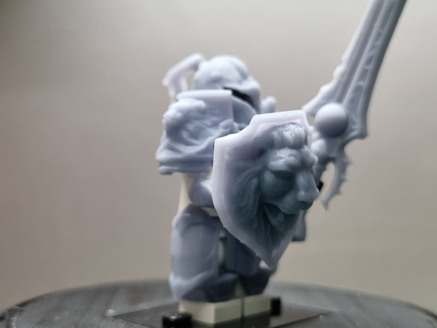 Building toy human warrior!