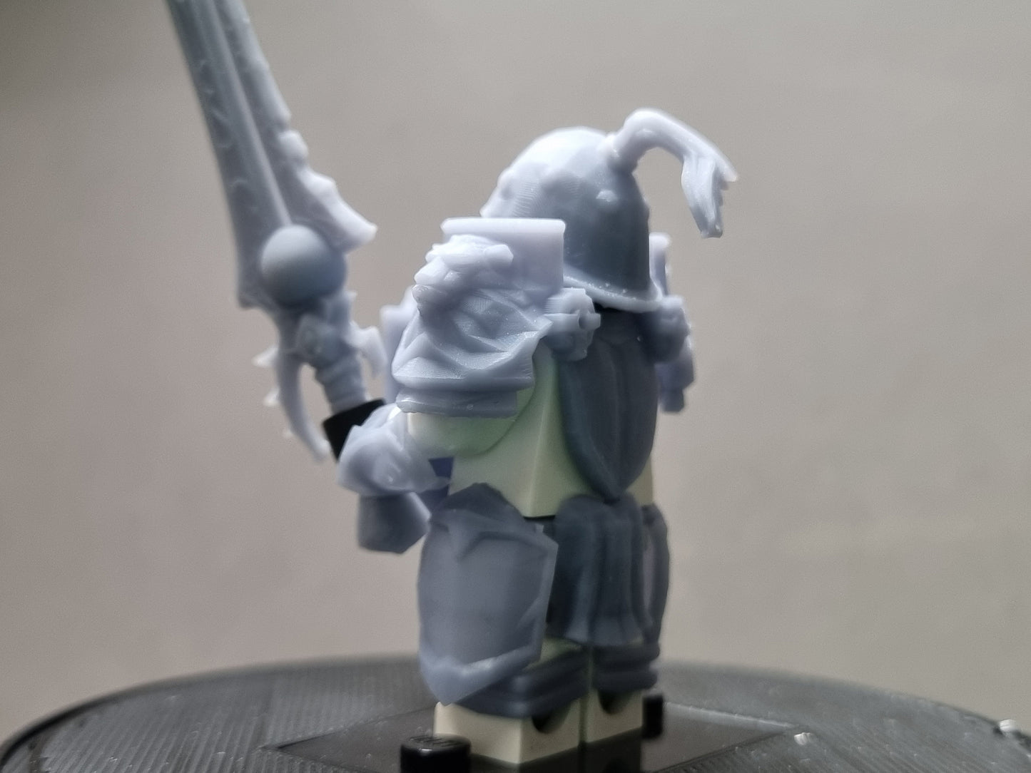 Building toy human warrior!