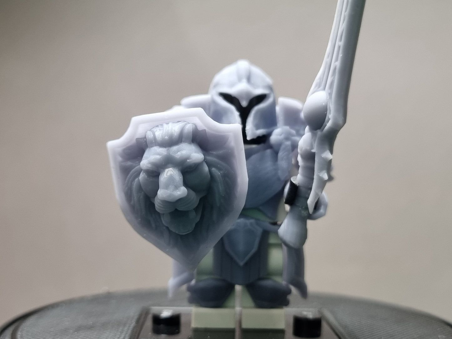 Building toy human warrior!