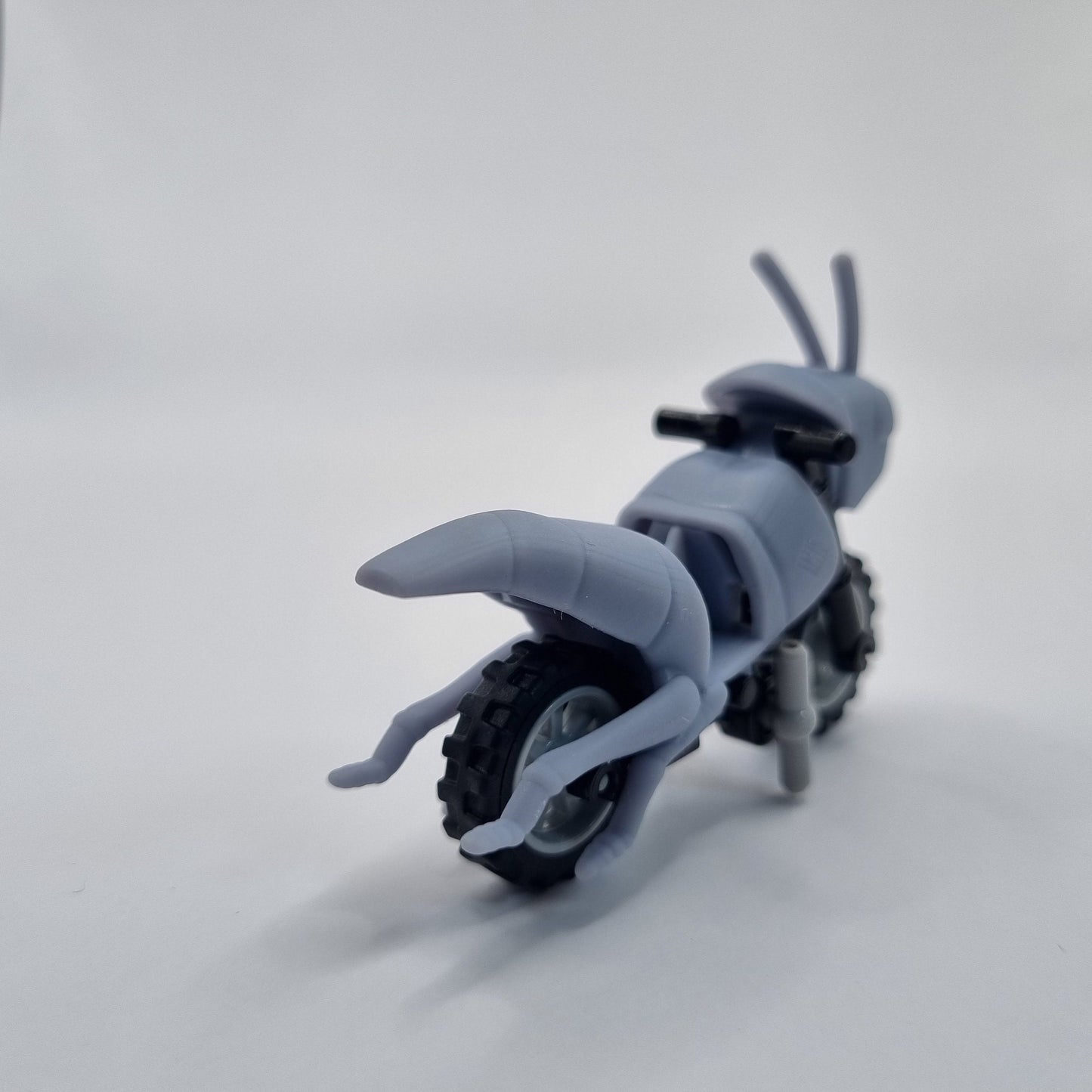 Building toy bug mothercycle!