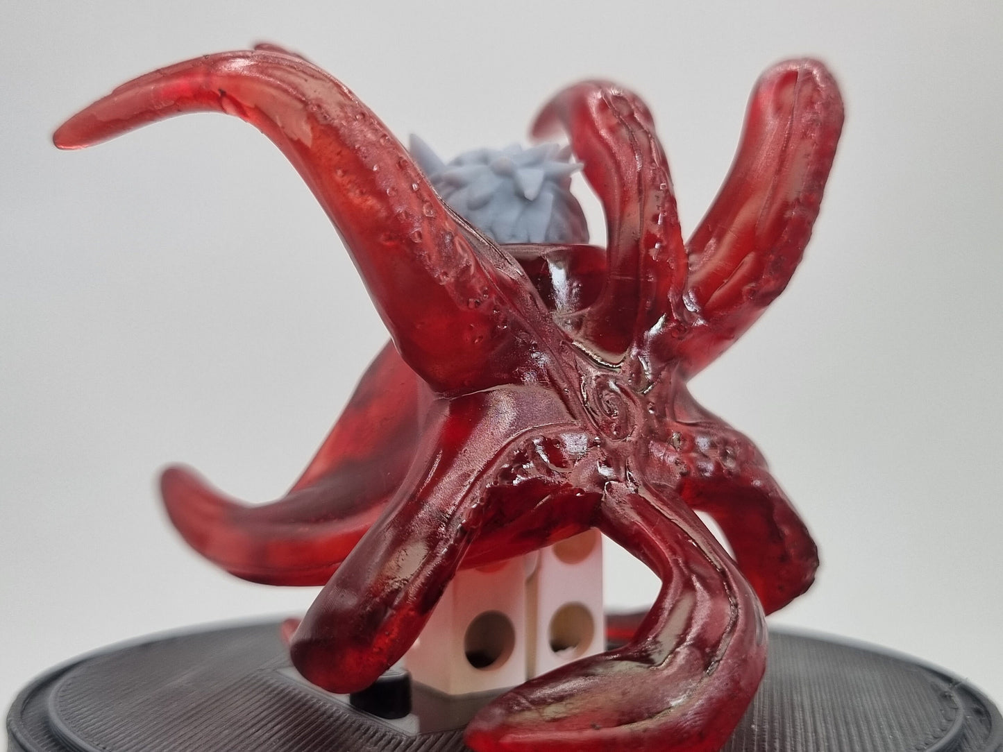 Building toy custom 3D printed and painted transparent tentical mode!