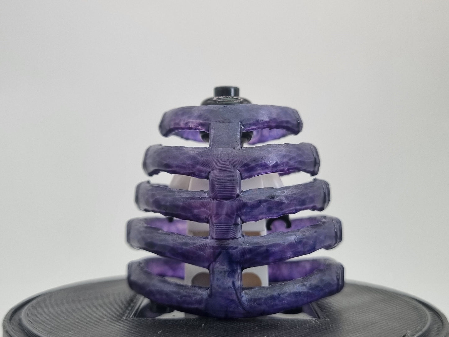 Building toy custom 3D printed and painted ninja ribcage!