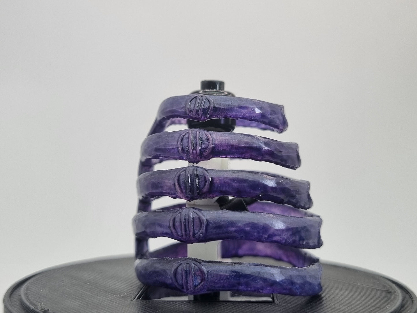 Building toy custom 3D printed and painted ninja ribcage!
