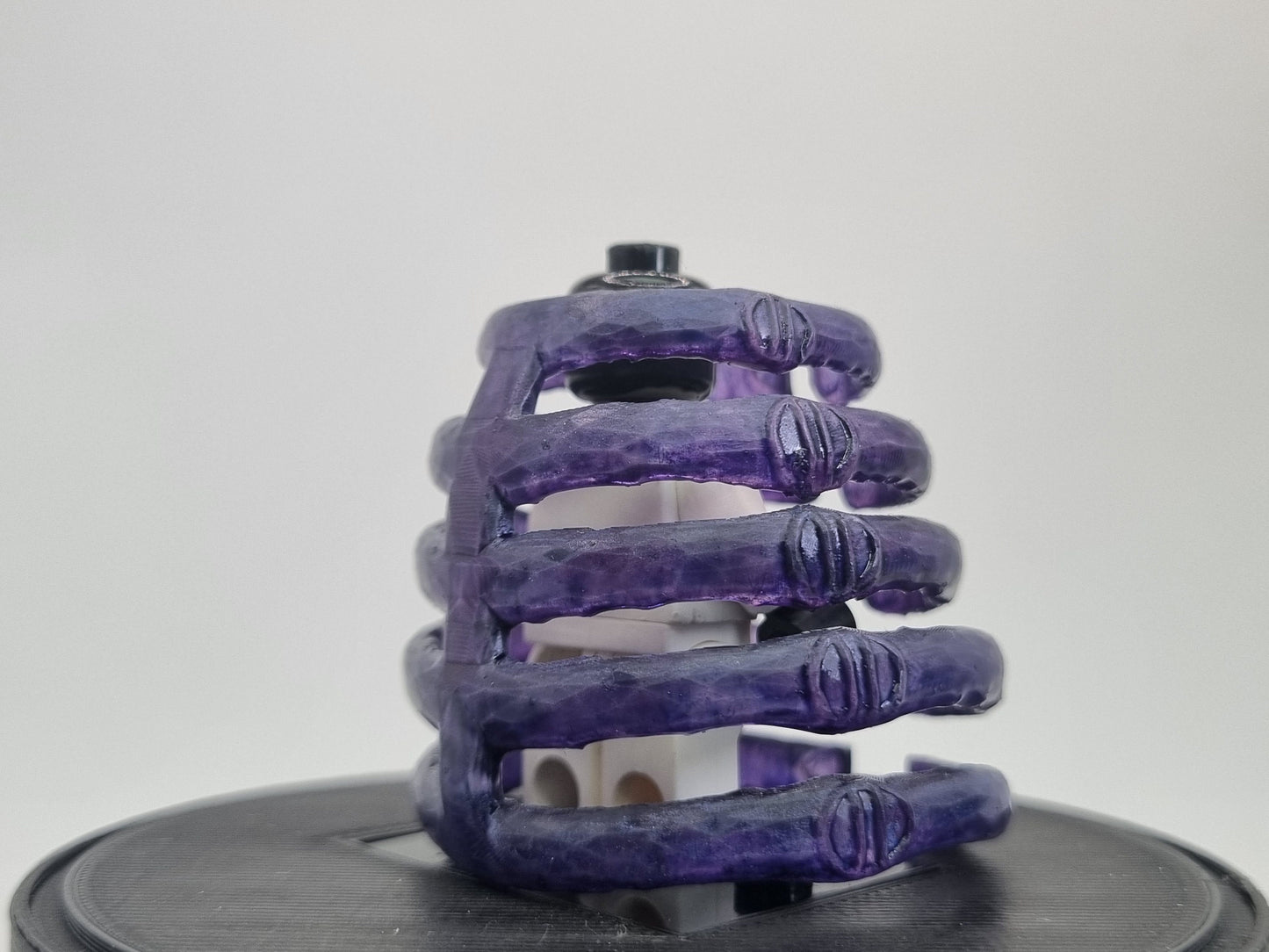 Building toy custom 3D printed and painted ninja ribcage!