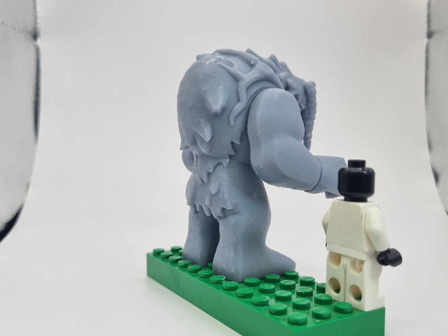 Building toy super heroes swamp monster big fig!