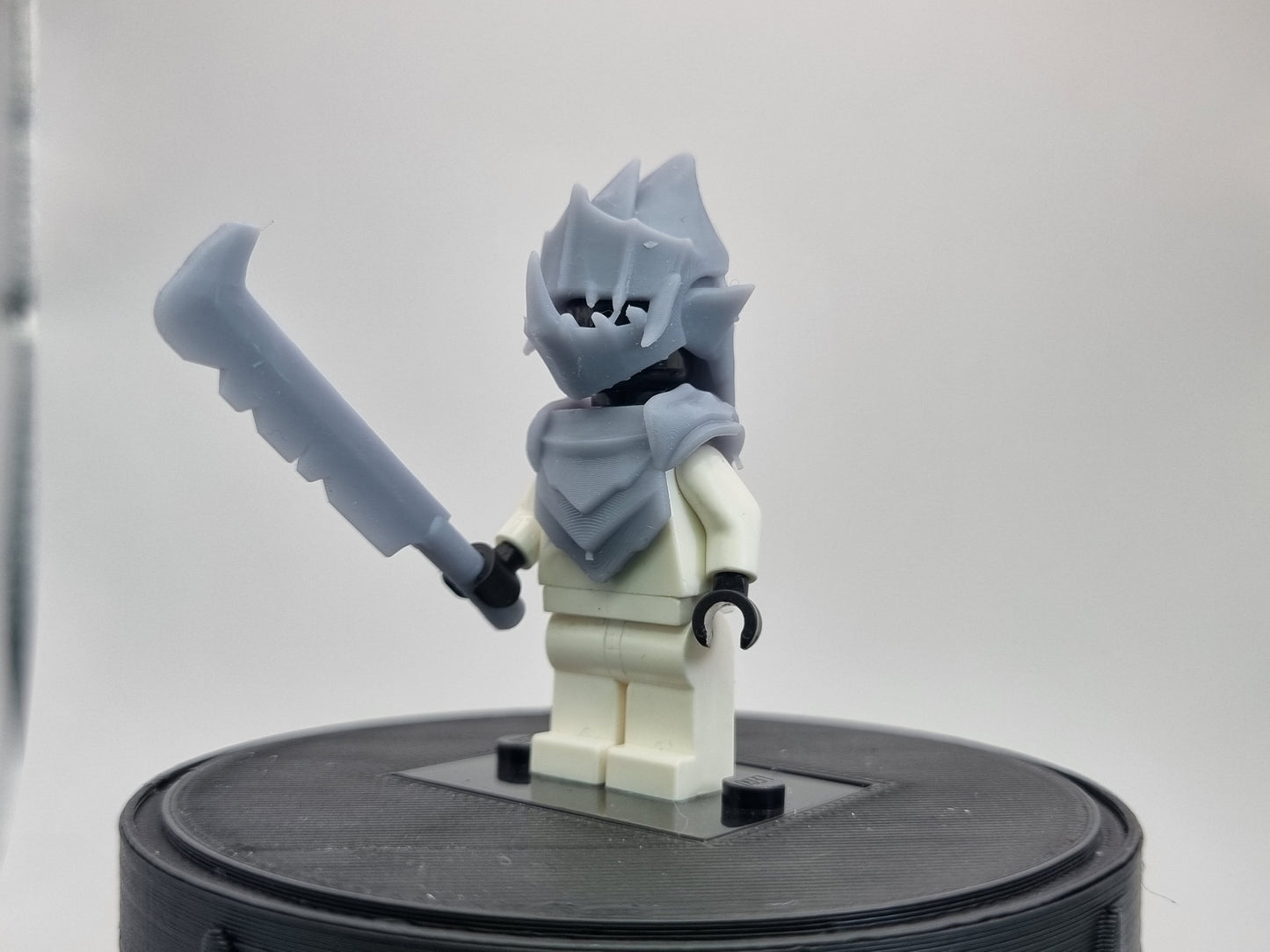 Building toy orc with helmet!