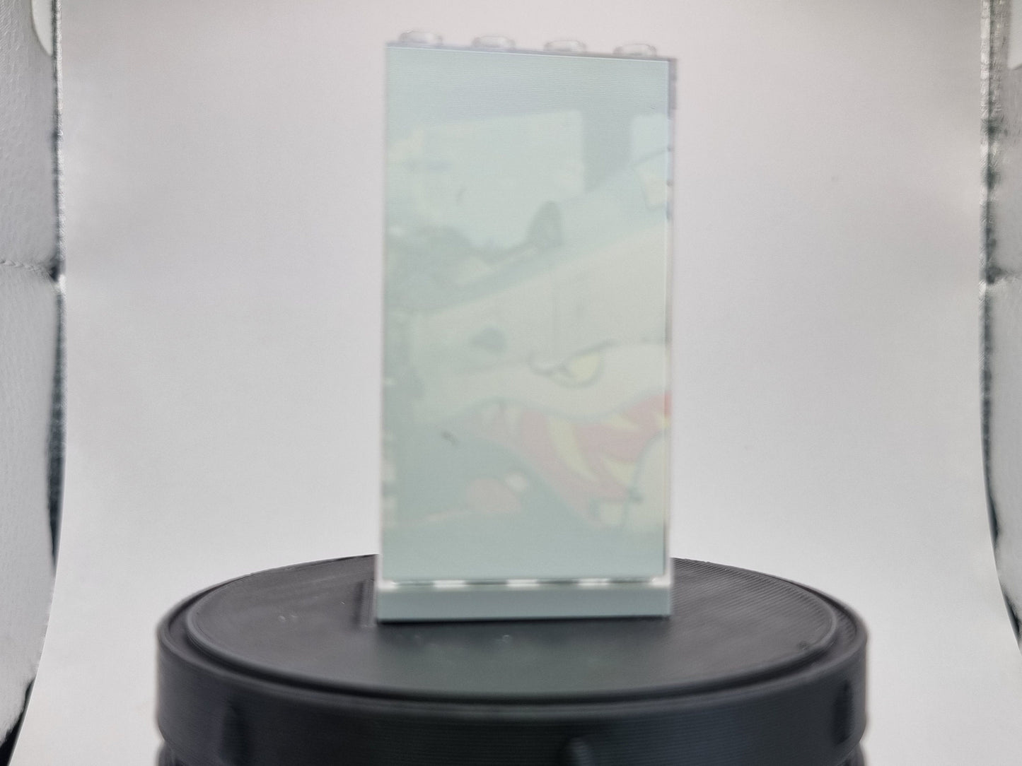 Building toy tigershark UV printed display case!