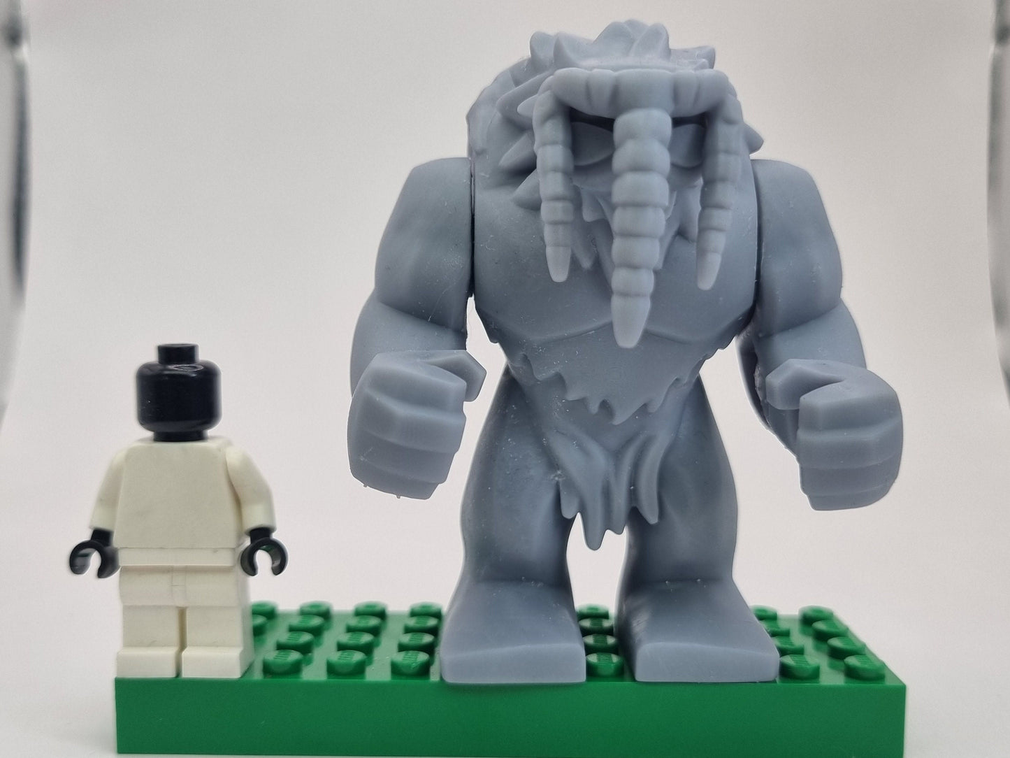 Building toy super heroes swamp monster big fig!