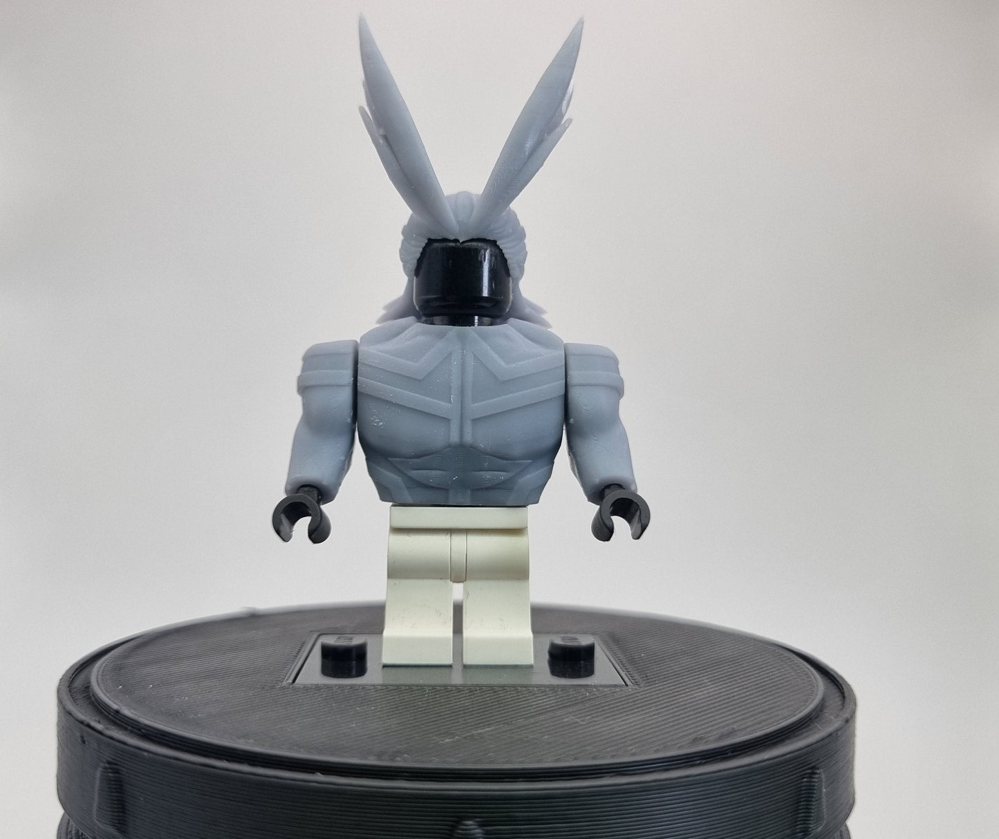 Building toy buffed hero dude who normally is a skinny guy!