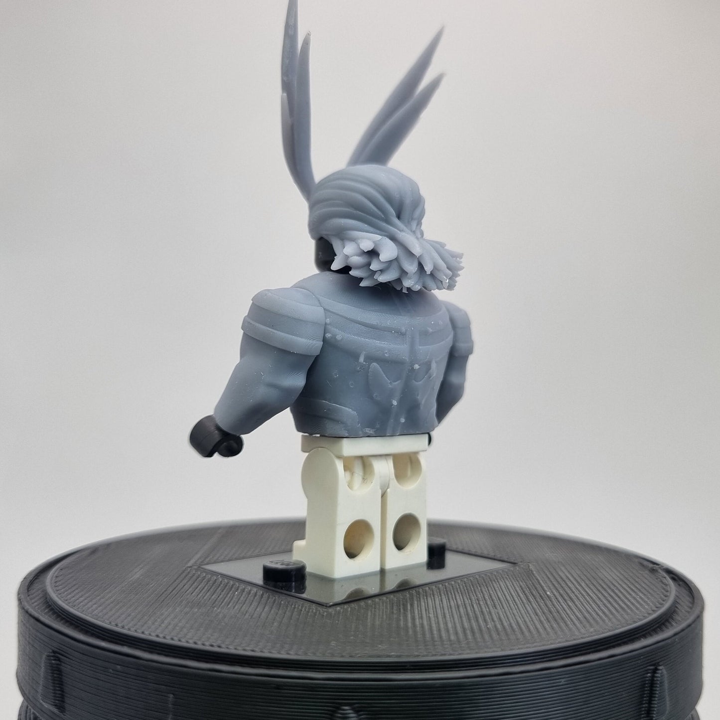 Building toy buffed hero dude who normally is a skinny guy!