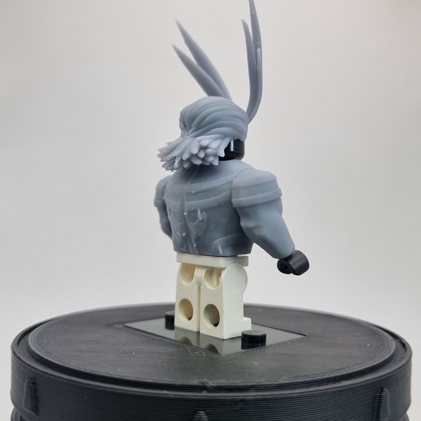 Building toy buffed hero dude who normally is a skinny guy!