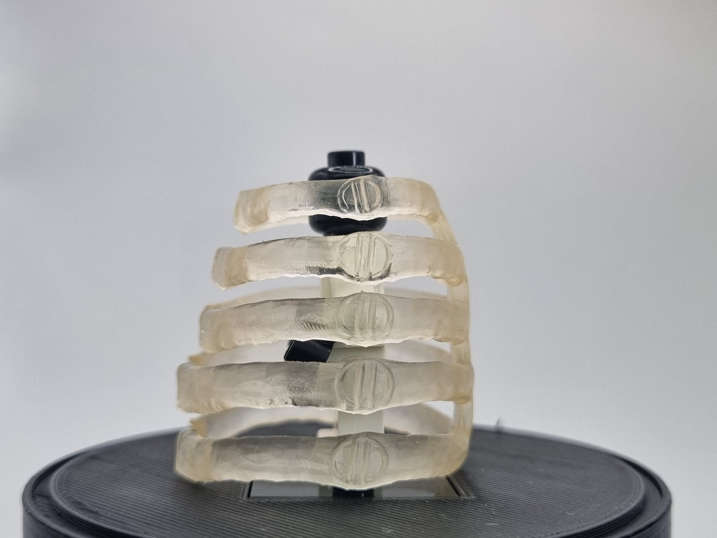 Building toy custom 3D printed ninja ribcage!