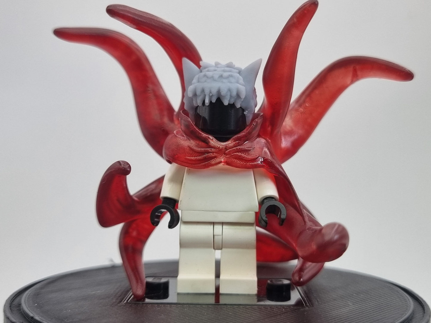 Building toy custom 3D printed and painted transparent tentical mode!