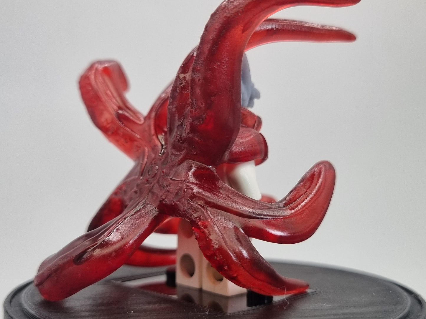 Building toy custom 3D printed and painted transparent tentical mode!