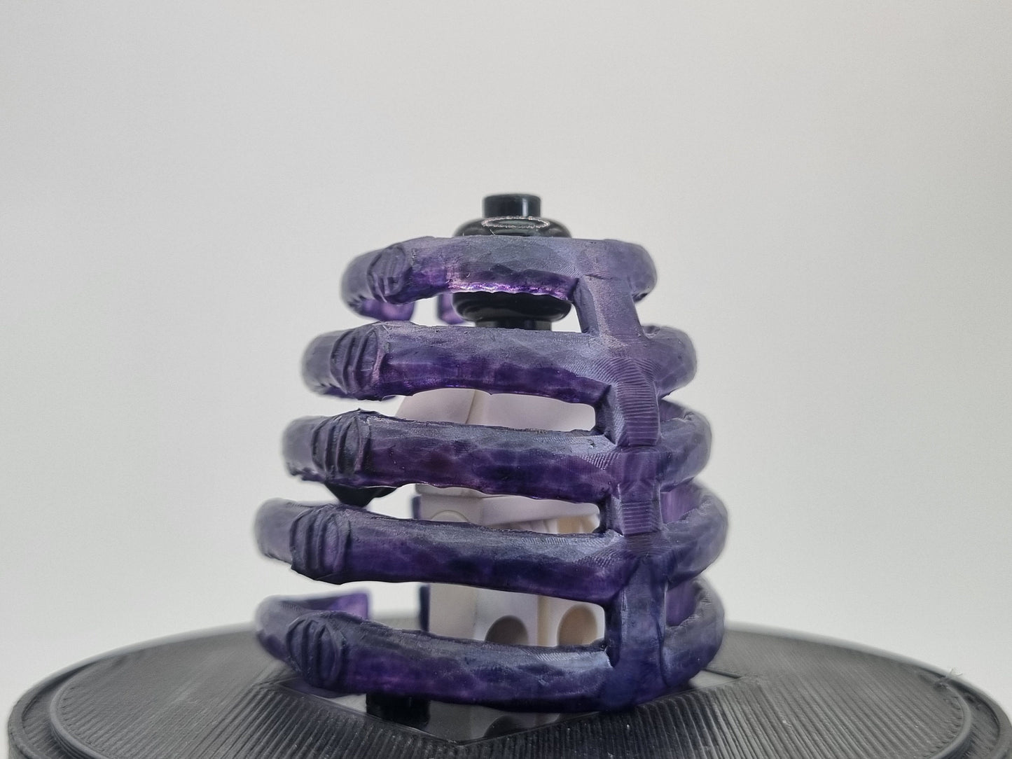 Building toy custom 3D printed and painted ninja ribcage!
