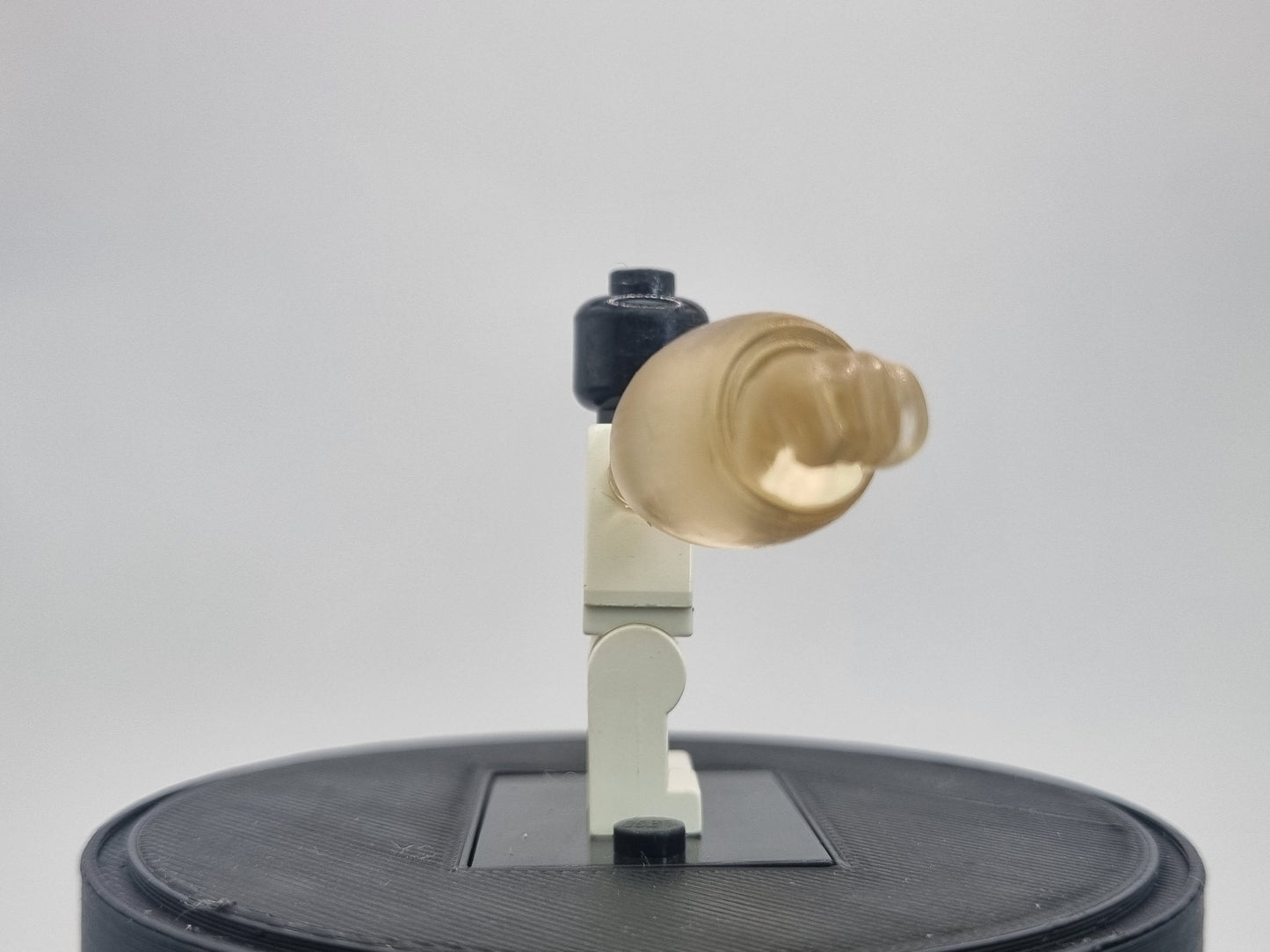 Building toy custom 3D printed transparant rubber arm!