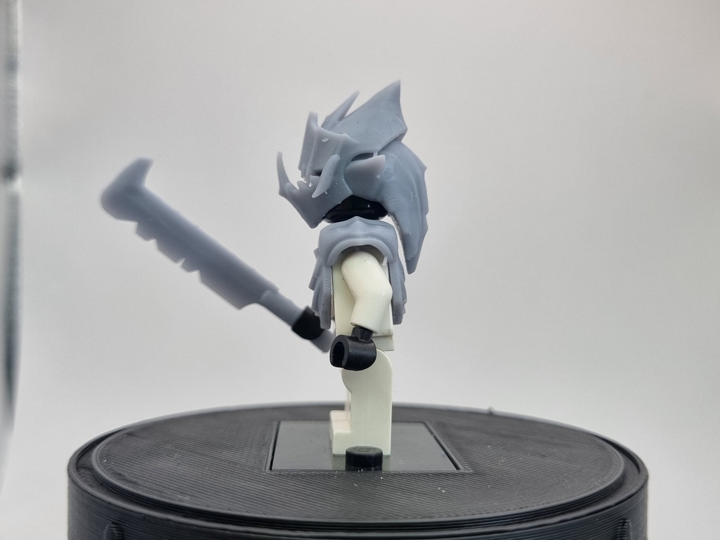 Building toy orc with helmet!