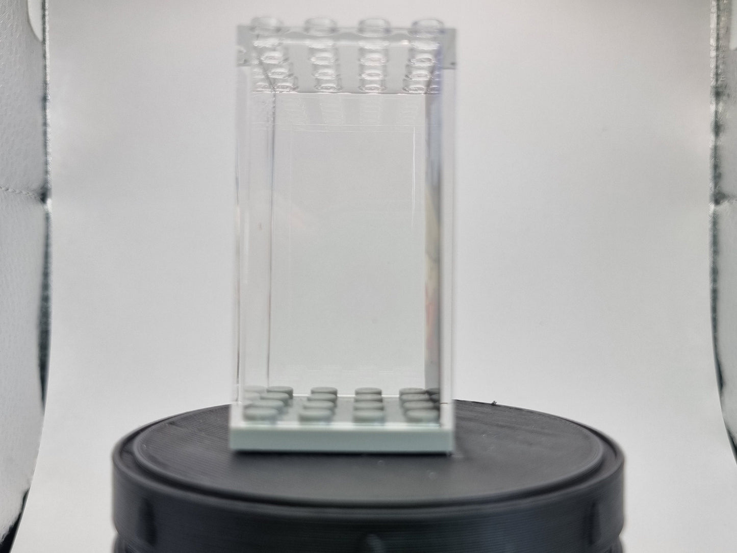Building toy tigershark UV printed display case!