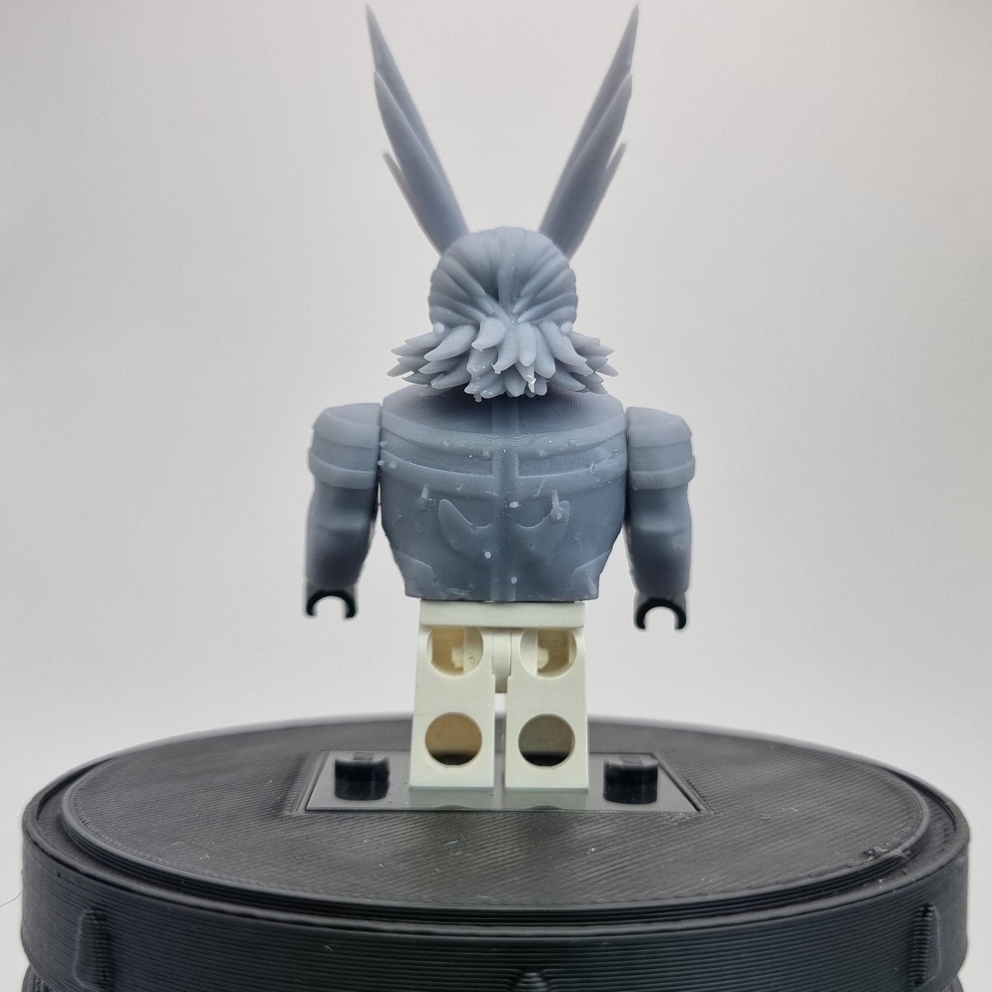 Building toy buffed hero dude who normally is a skinny guy!