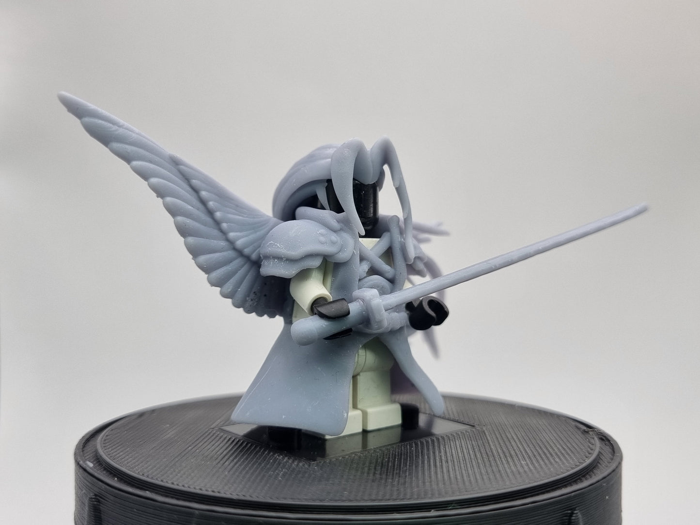 Building toy custom 3D printed winged angel!