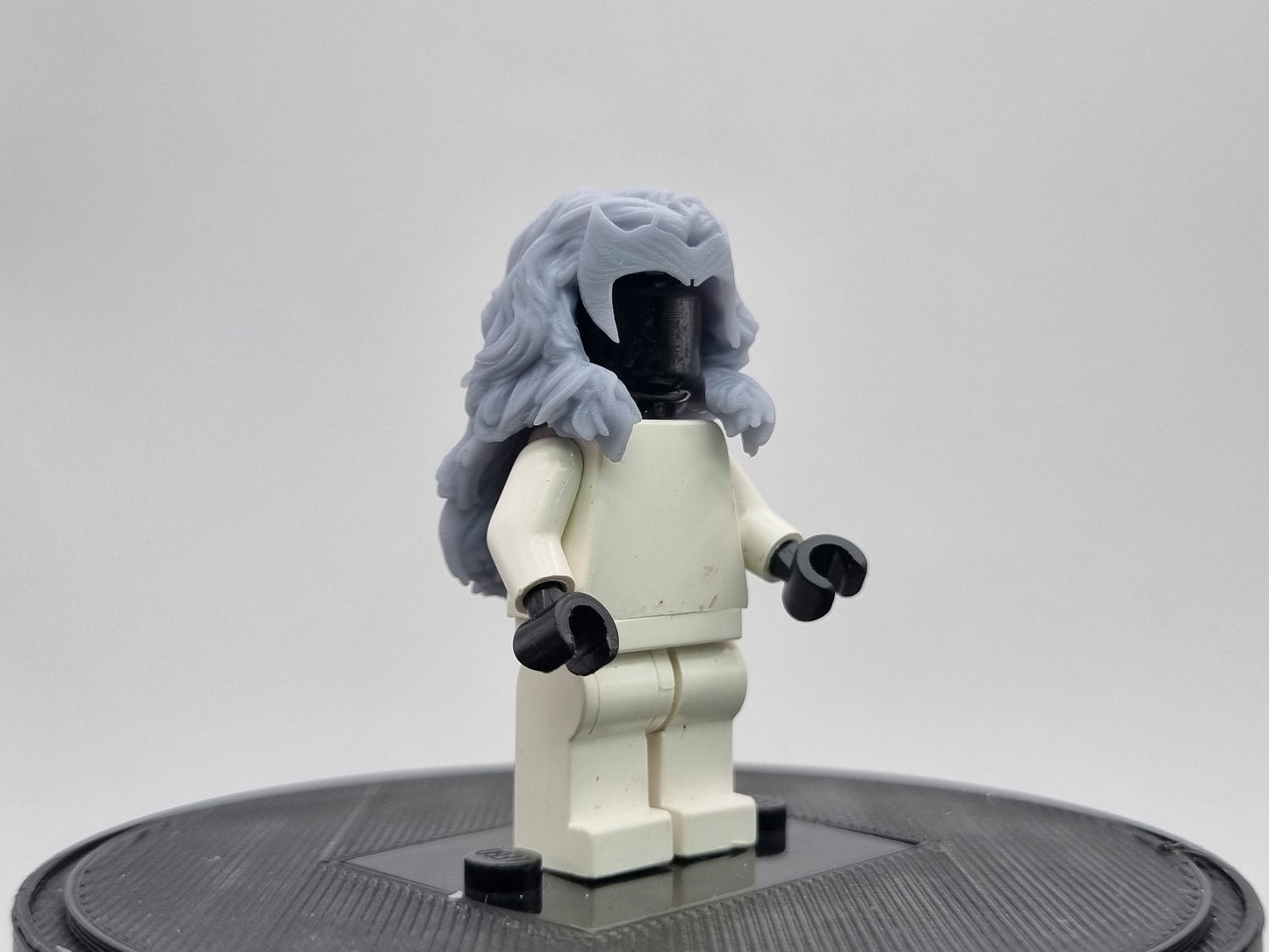 Building toy custom 3D printed witch hairpiece!