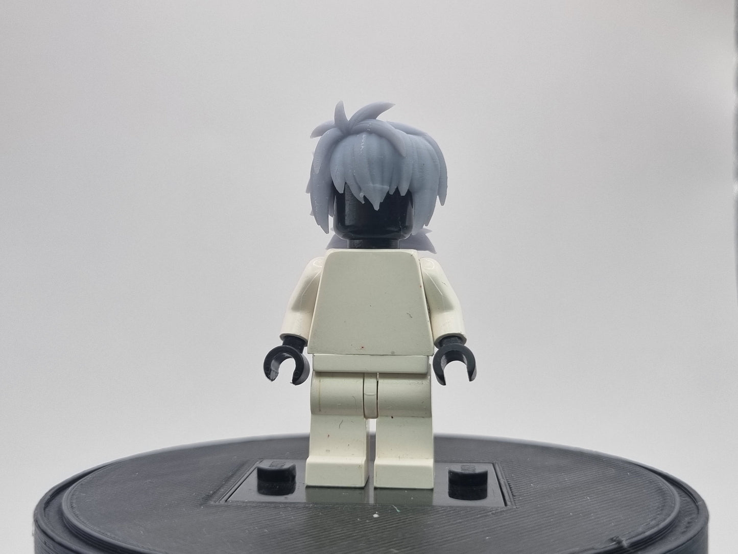 Building toy custom 3D printed and painted waifu hairpack!