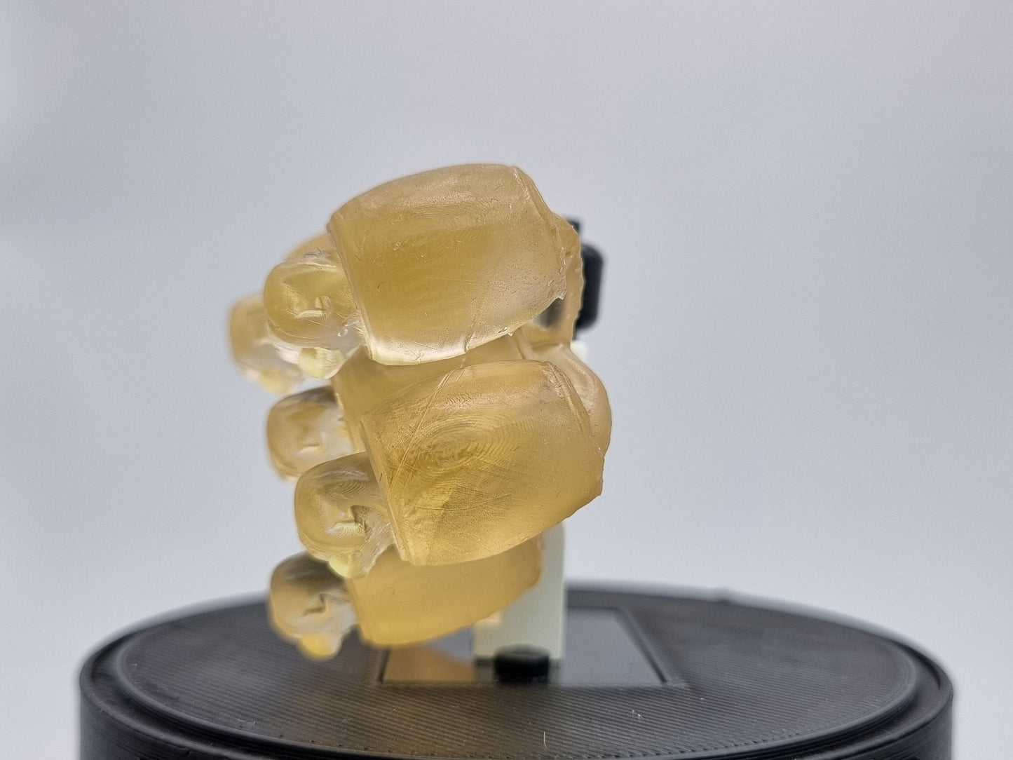Building toy custom 3D printed transparent gatling arms!