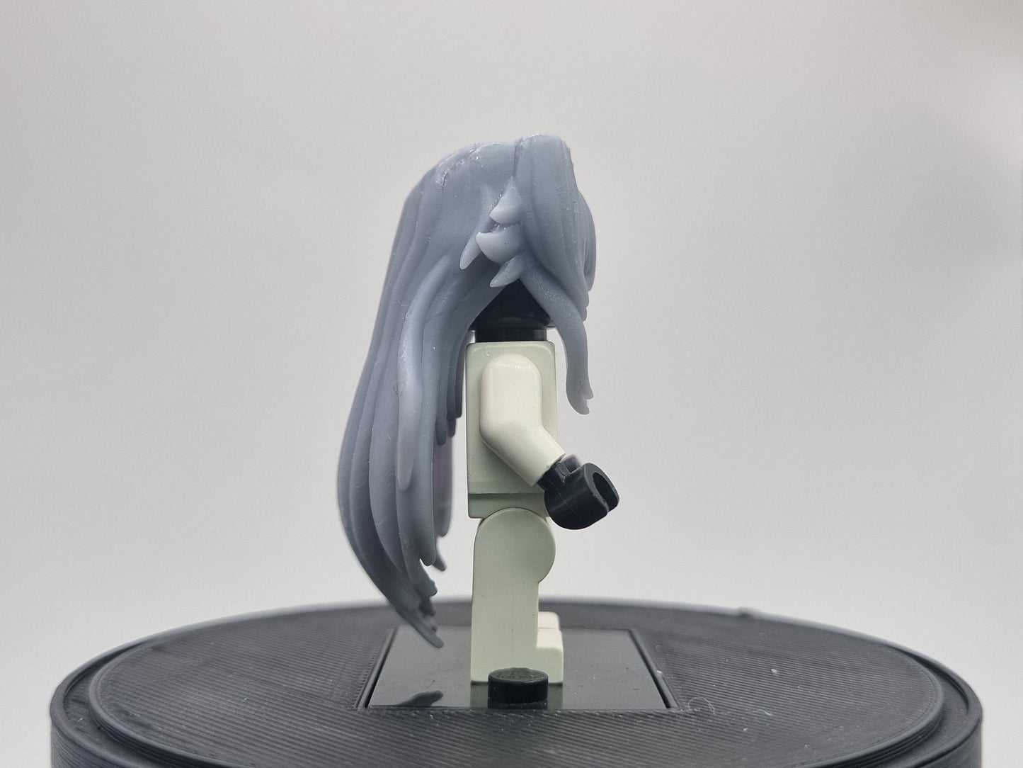 Building toy custom 3D waifu hair long!