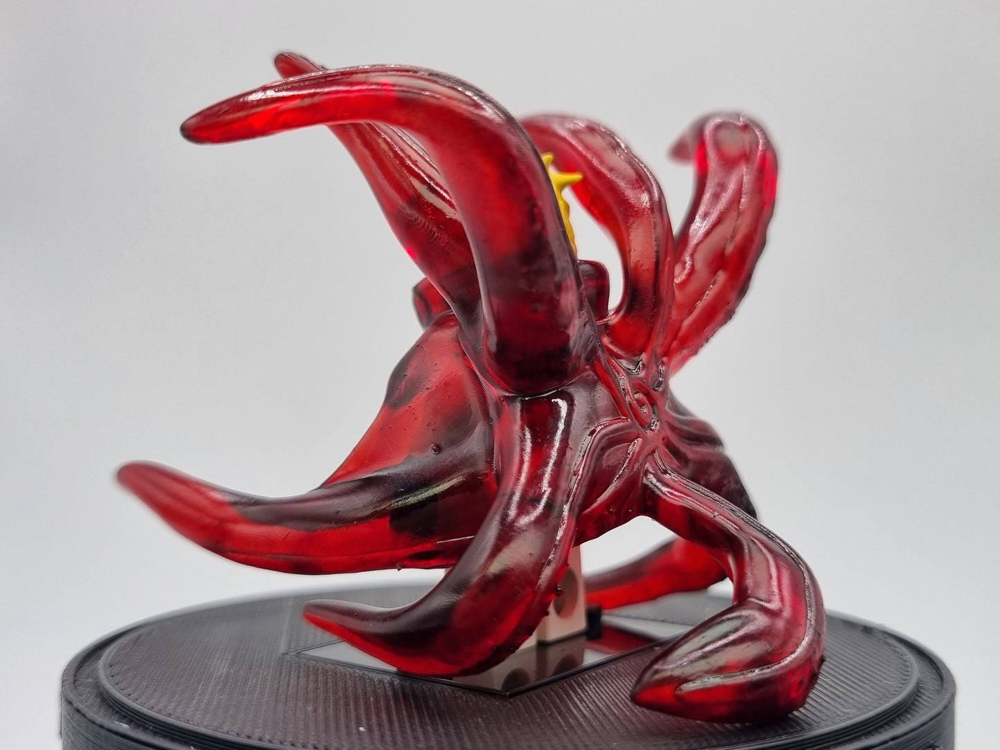 Building toy custom 3D printed and fully painted transparent tentical mode!