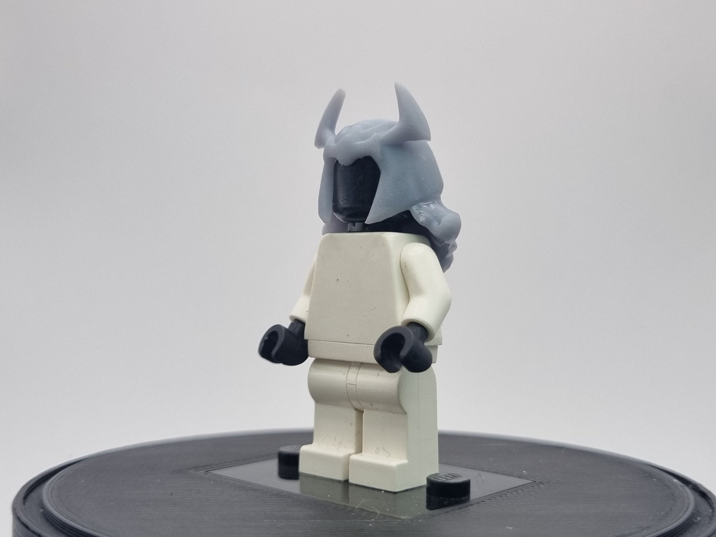 Building toy custom 3D printed female warrior helmet!