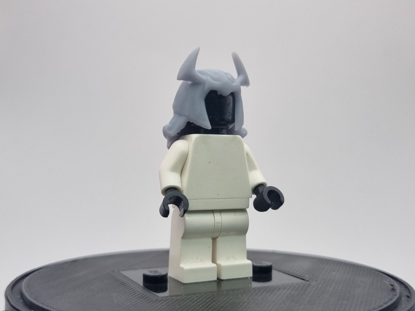 Building toy custom 3D printed female warrior helmet!