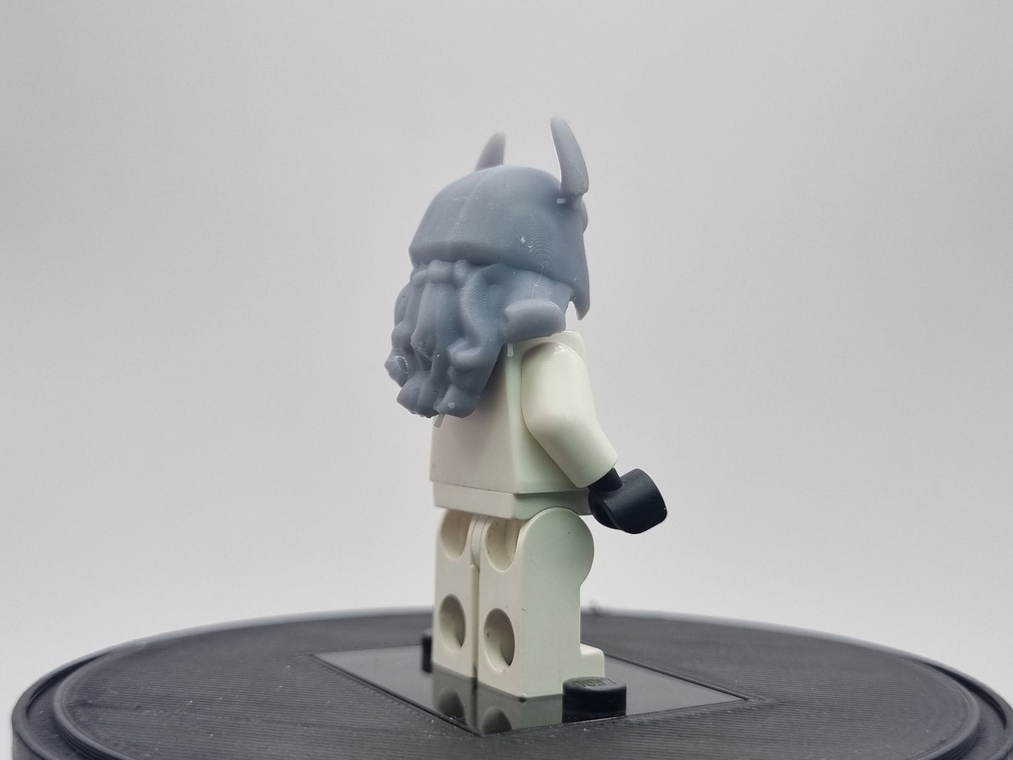 Building toy custom 3D printed female warrior helmet!