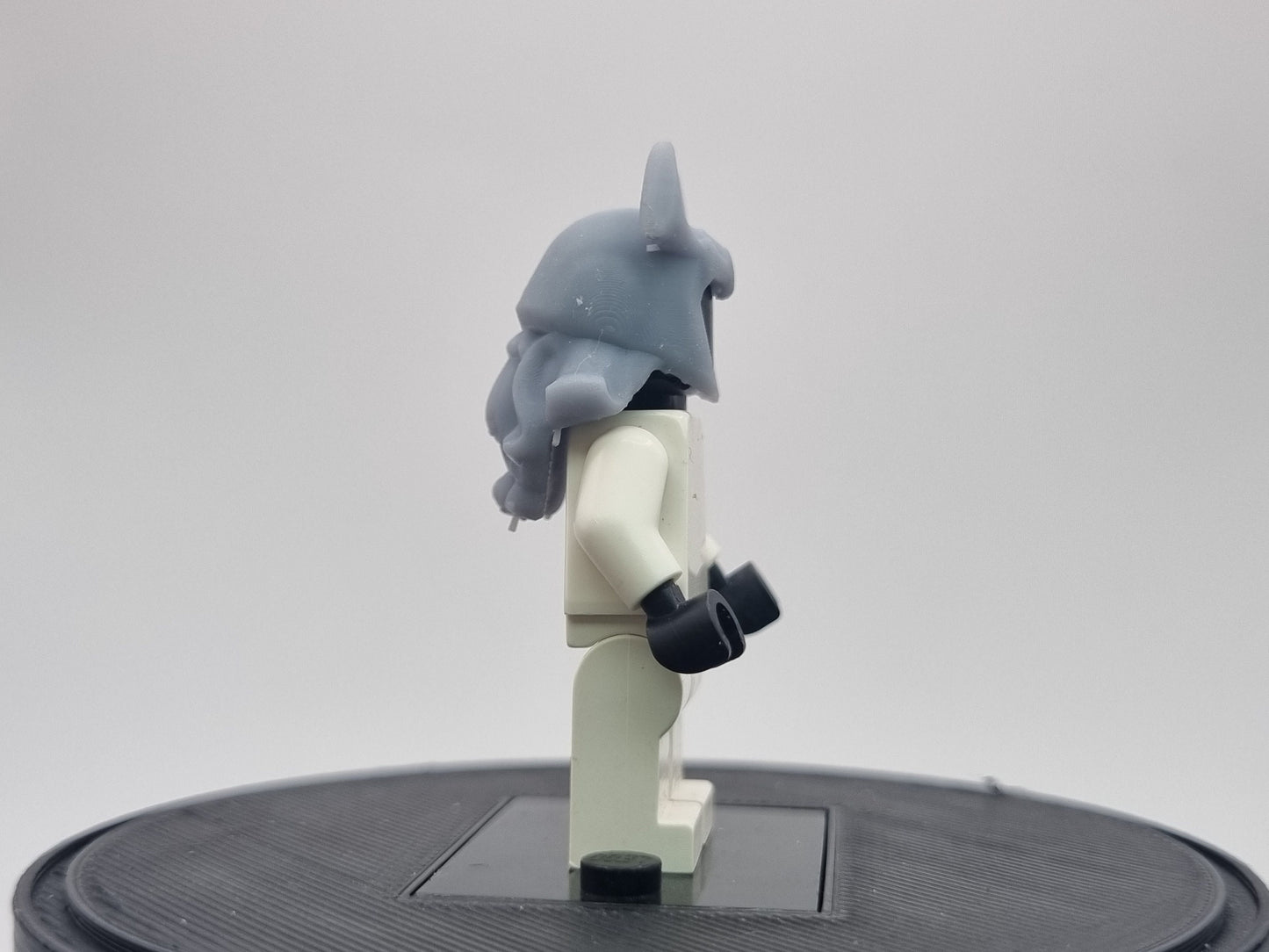 Building toy custom 3D printed female warrior helmet!