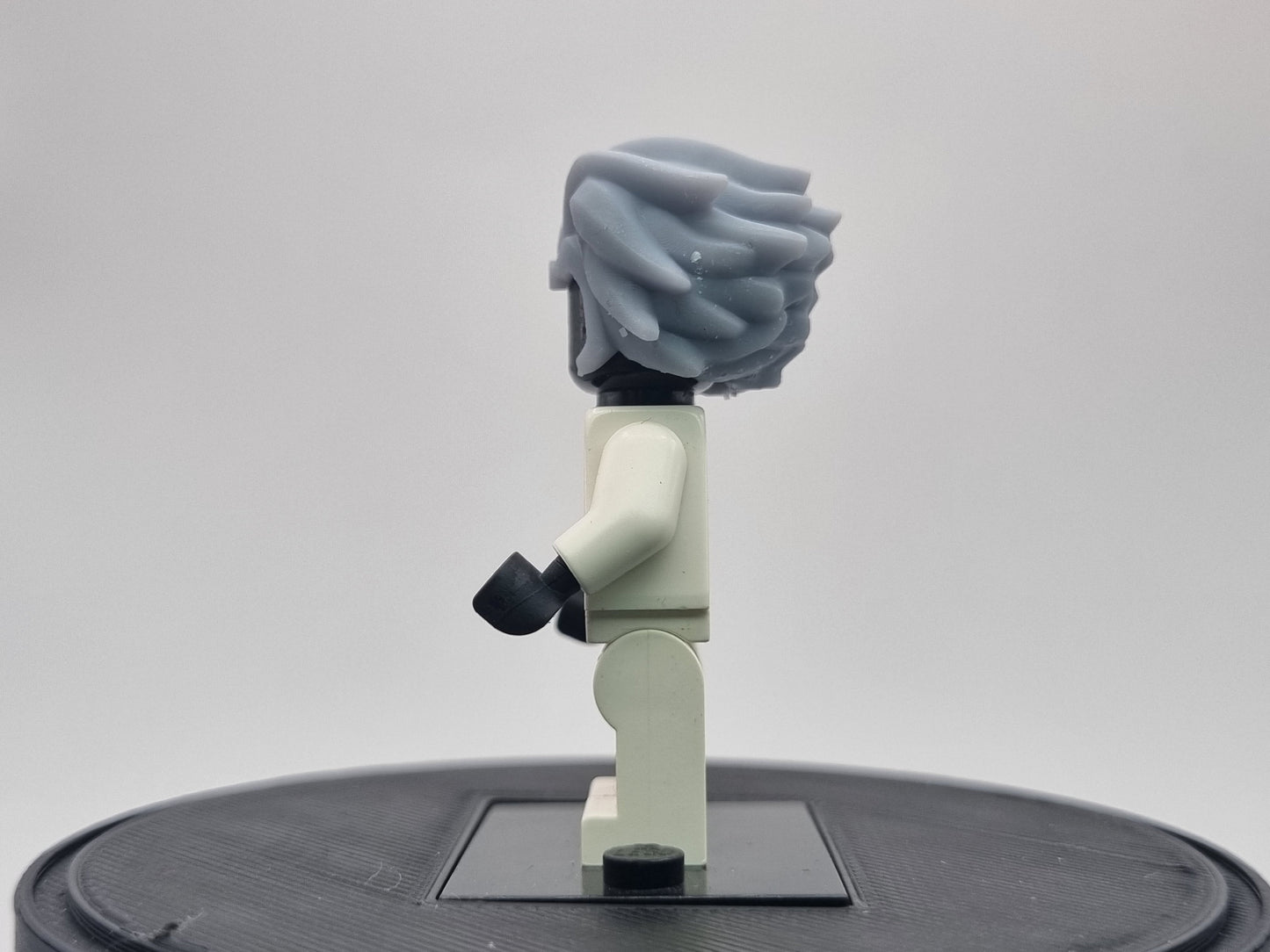 Building toy custom 3D printed mad girl hair!