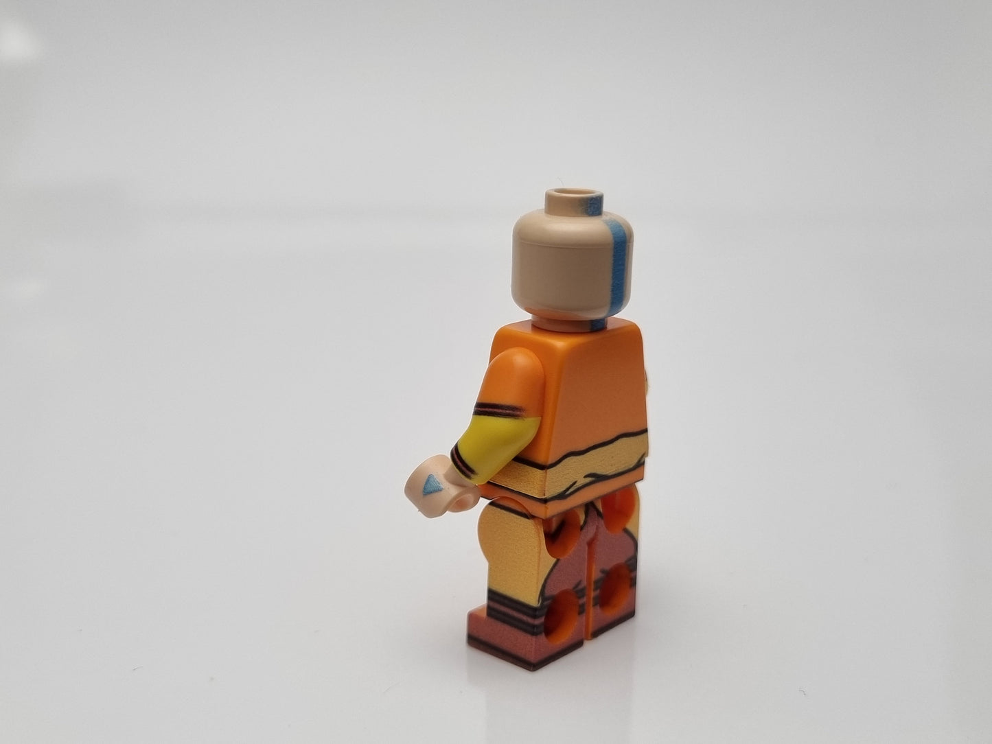 Building toy elemental master custom UV printed minifigure!