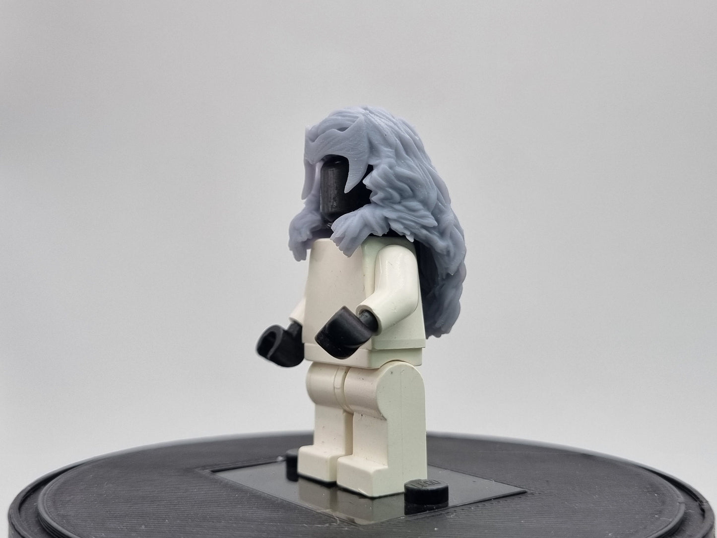 Building toy custom 3D printed witch hairpiece!