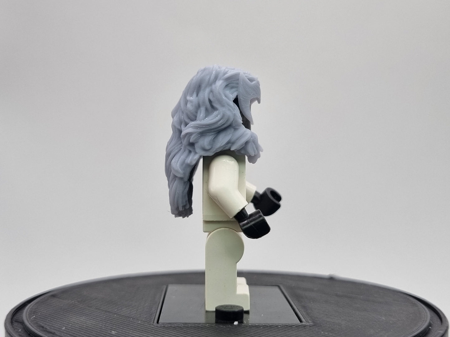 Building toy custom 3D printed witch hairpiece!