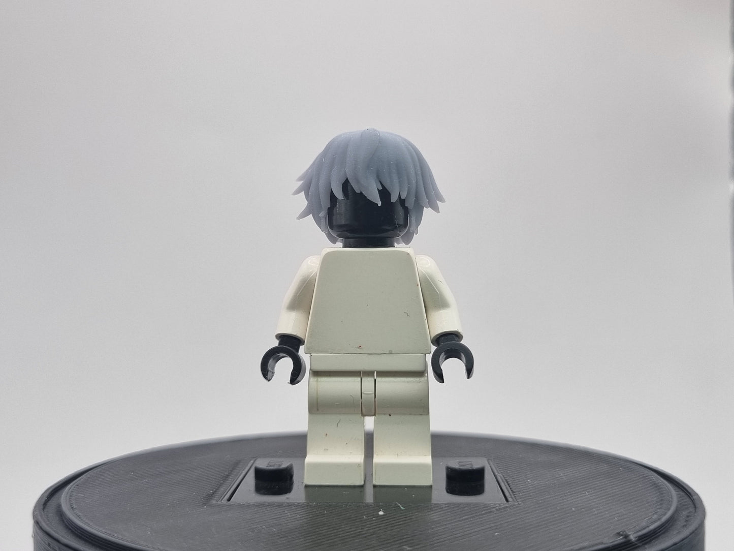 Building toy custom 3D printed and painted waifu hairpack!