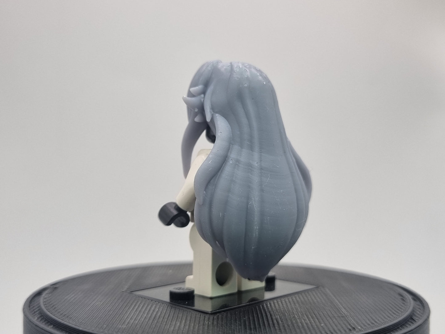 Building toy custom 3D waifu hair long!