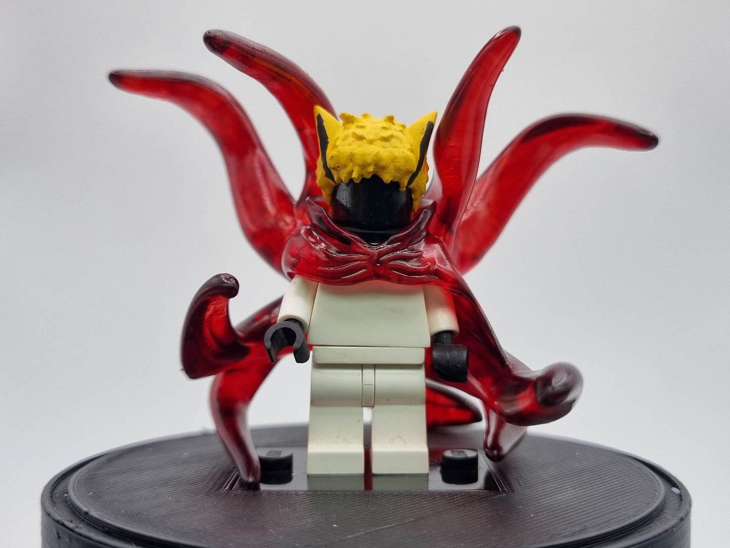 Building toy custom 3D printed and fully painted transparent tentical mode!