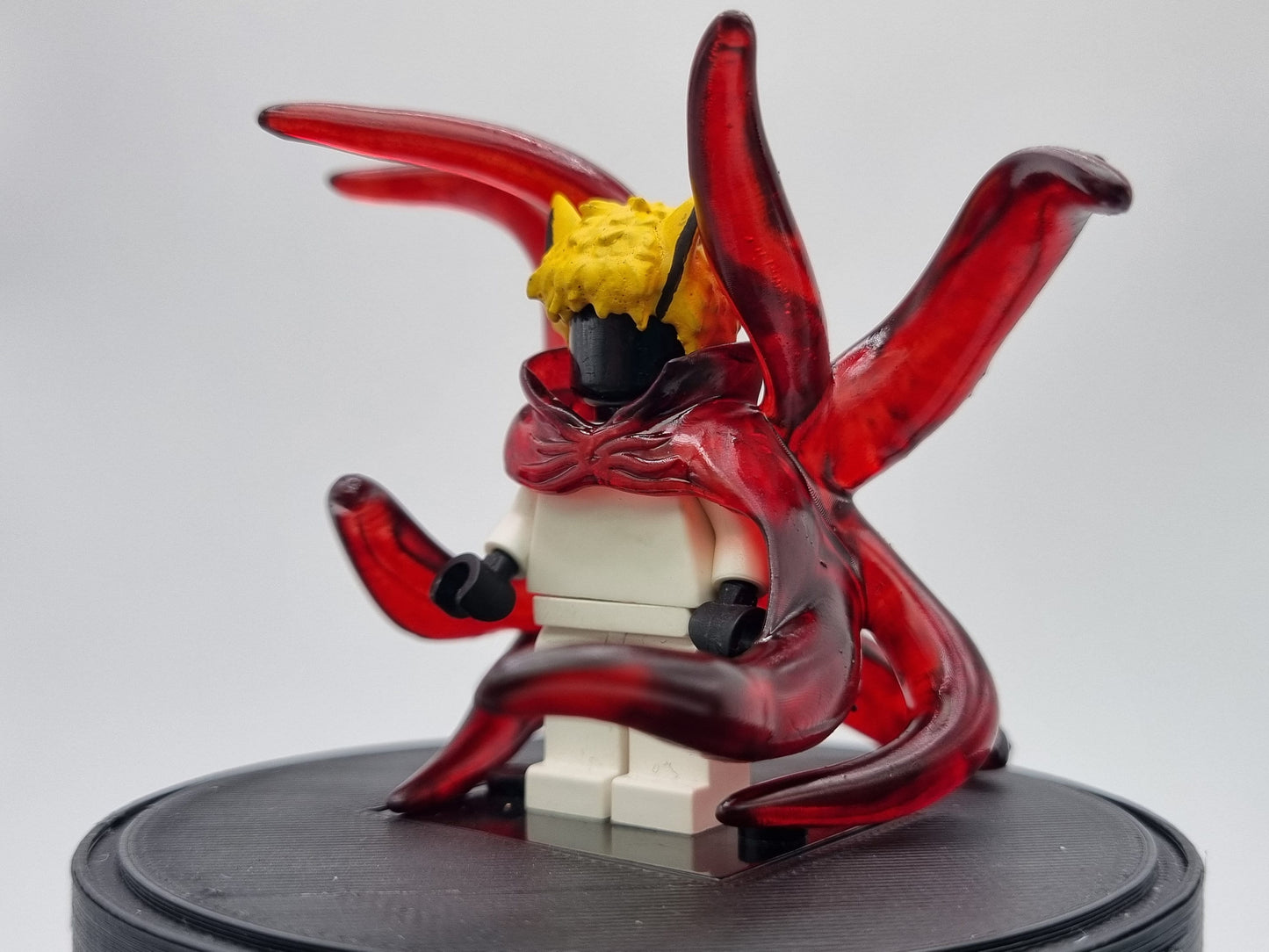 Building toy custom 3D printed and fully painted transparent tentical mode!