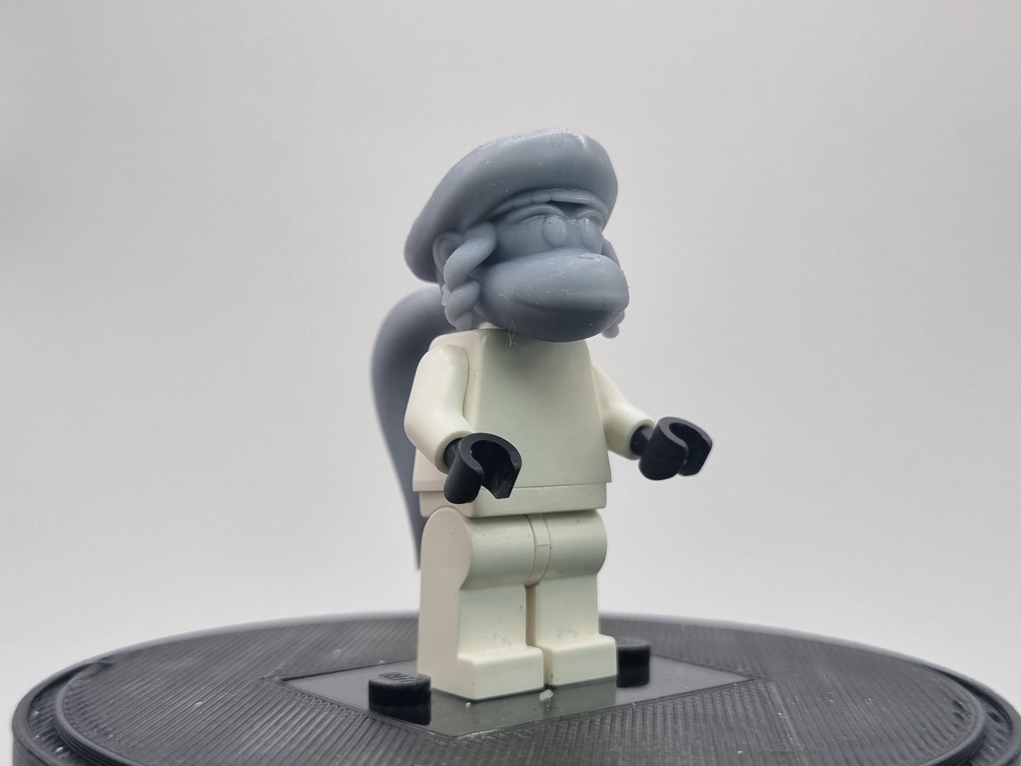 Building toy custom 3D ape with head!